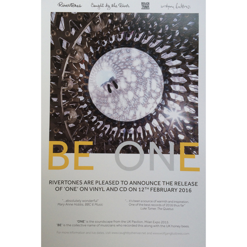 View full size BE•ONE Record Release Poster