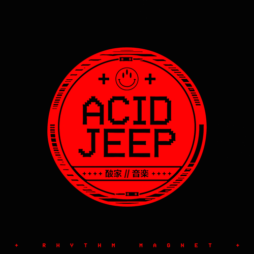 View full size cover Acid Jeep - Rhythm Magnet