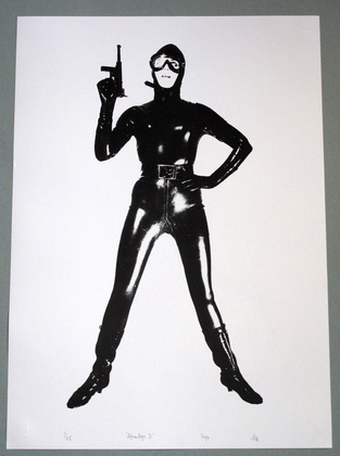 View full size AtomAge Screenprint 3. Edition of 25 only