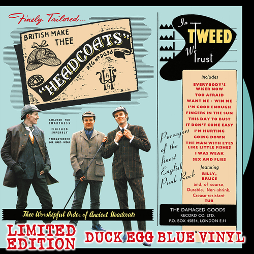 View full size Thee Headcoats - In Tweed We Trust **DUCKEGG BLUE VINYL**