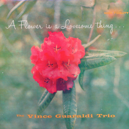 View full size cover Vince Guaraldi Trio - A Flower Is A Lovesome Thing
