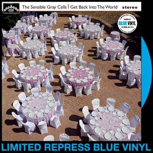 View full size The Sensible Gray Cells - Get Back Into The World - BLUE VINYL LP
