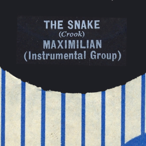 View full size cover Maximillian - The Snake