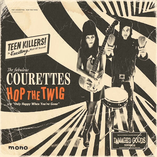 View full size cover The Courettes - Hop The Twig