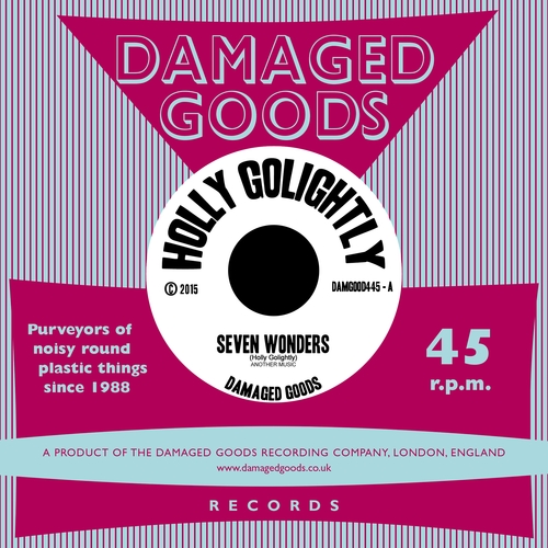 View full size cover Holly Golightly - Seven Wonders