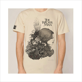 View full size The Wicker Man 40th Anniversary Edition T-Shirt - Cream