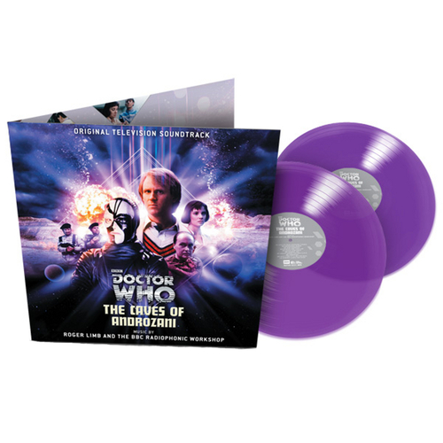 View full size cover Ron Grainer and Roger Limb - Doctor Who: The Caves of Androzani