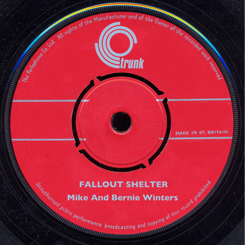 View full size cover Mike And Bernie Winters - Fallout Shelter