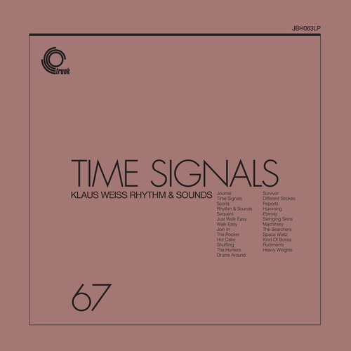 View full size cover Klaus Weiss Rhythm And Sound - Time Signals