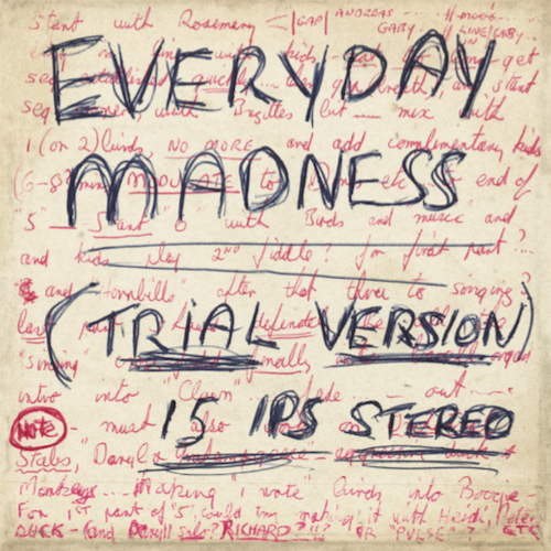 View full size cover Basil Kirchin - Everyday Madness