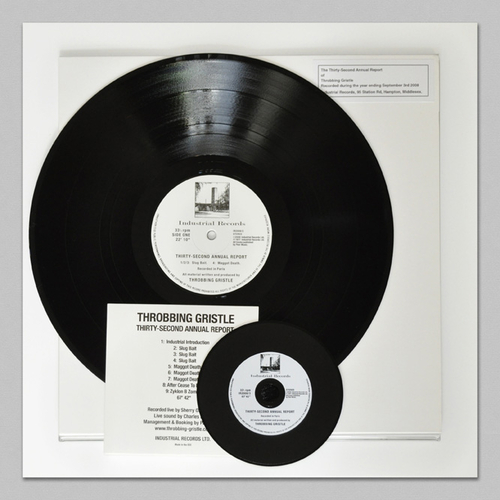View full size Throbbing Gristle - The Thirty-Second Annual Report of Throbbing Gristle