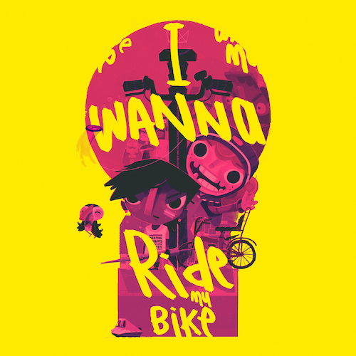 View full size cover The Daniel Pemberton TV Orchestra feat. Winter - I Wanna Ride My Bike (From the Videogame 'Knights And Bikes')