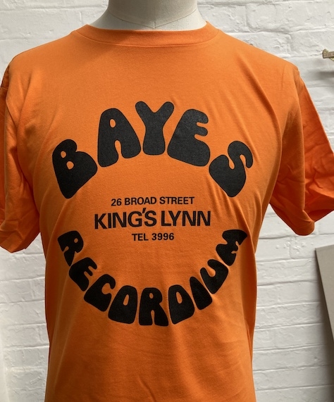 View full size Bayes Recordium Shop Tee