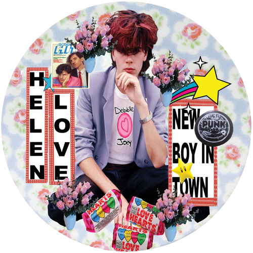 View full size cover Helen Love - New Boy In Town