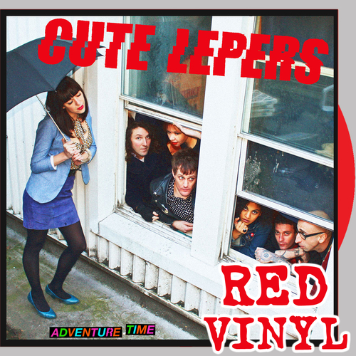 View full size The Cute Lepers - The Cute Lepers - Adventure Time LP (Red vinyl)