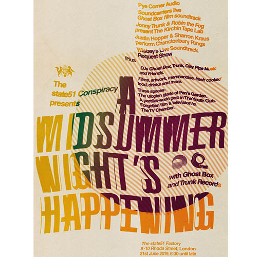 View full size Midsummer Happening Poster & Invitation