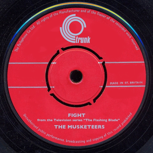 View full size cover The Musketeers - Fight - The Flashing Blade TV Theme