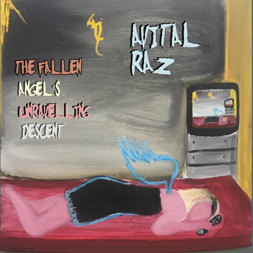View full size cover Avital Raz - The Fallen Angel's Unravelling Descent
