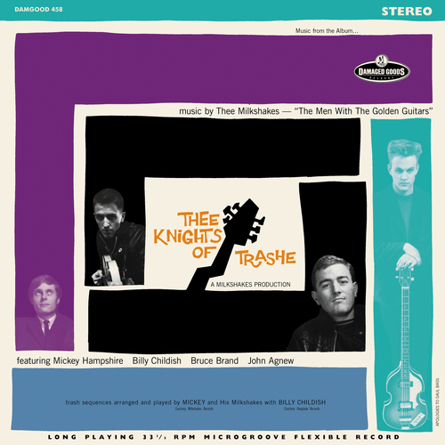 View full size cover The Milkshakes - Thee Knights of Trashe