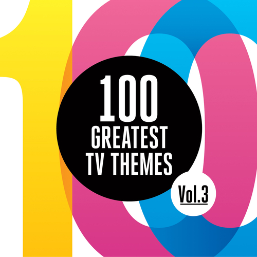 View full size cover Various Artists - 100 Greatest TV Themes, Vol. 3