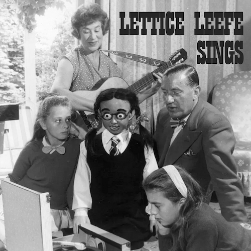 View full size cover Lettice Leefe with Ernest Castro - Lettice Leefe Sings