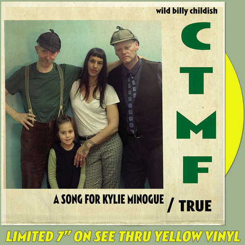 View full size CTMF - A Song For Kylie Minogue 7" (Transparent Yellow Vinyl)