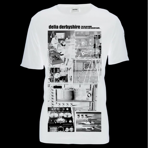 View full size Delia Derbyshire T-Shirt White