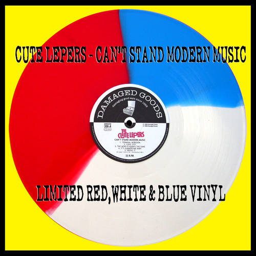 View full size The Cute Lepers - Can't Stand Modern Music (Multicoloured)