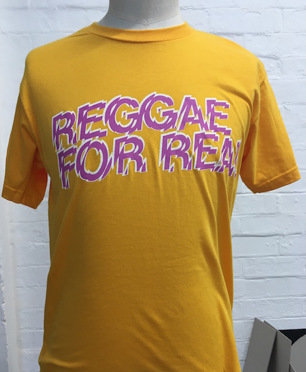 View full size REGGAE FOR REAL TEE - GOLD