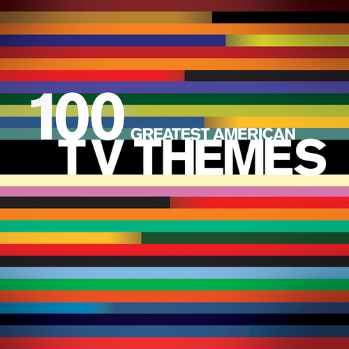 View full size cover Various Artists - 100 Greatest American TV Themes