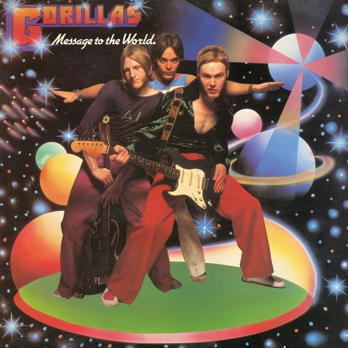 View full size cover Gorillas - Message to the World