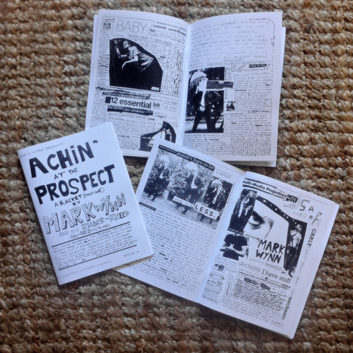 View full size Mark Wynn - ACHIN' AT THE PROSPECT ZINE BY MARK WYNN