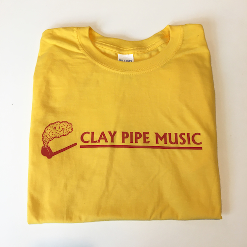 View full size Yellow Clay Pipe Music T-Shirt