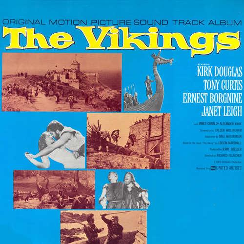 View full size cover Mario Nascimbene - The Vikings (Original Motion Picture Soundtrack)