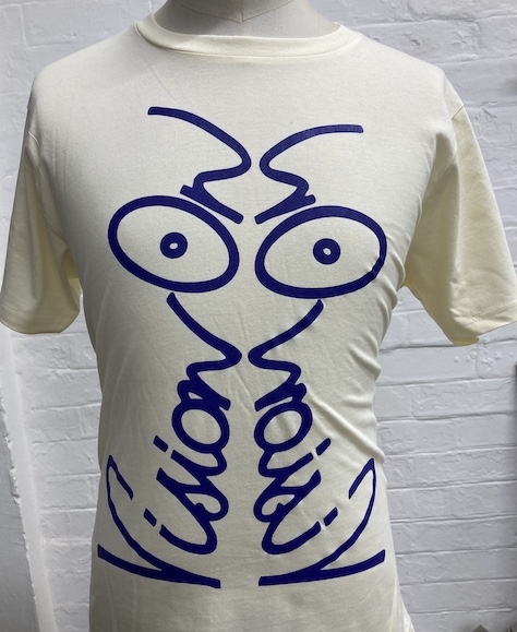 View full size Vision On Cream Tee