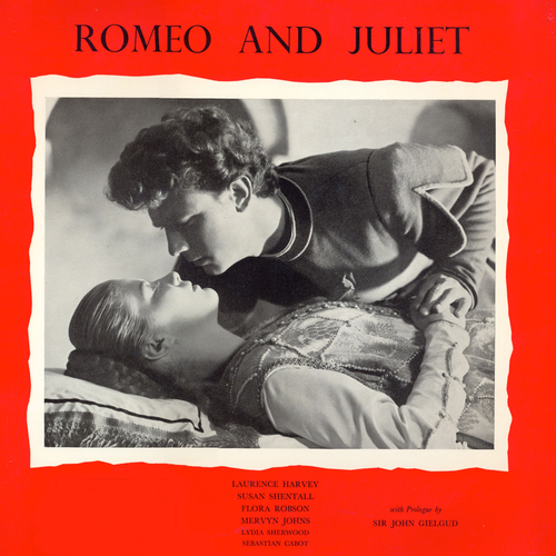 View full size cover Sir John Gielgud, Laurence Harvey and cast - Romeo And Juliet - Scenes from the J. Arthur Rank Film