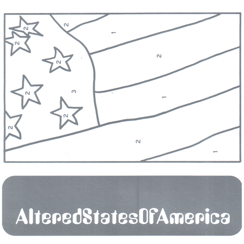 View full size cover Various Artists - Altered States of America