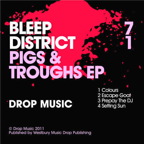 View full size cover Bleep District - Pigs And Trough's EP