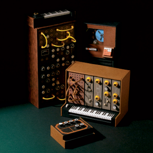 View full size cover Jean Jaques Perrey & Luke Vibert - Moog Acid