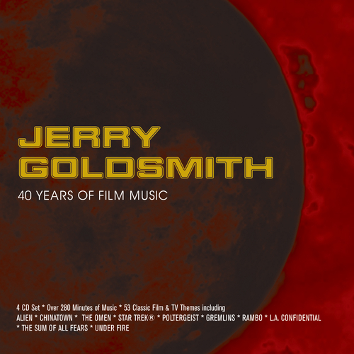 View full size cover Various Artists - JERRY GOLDSMITH: 40 YEARS OF FILM MUSIC
