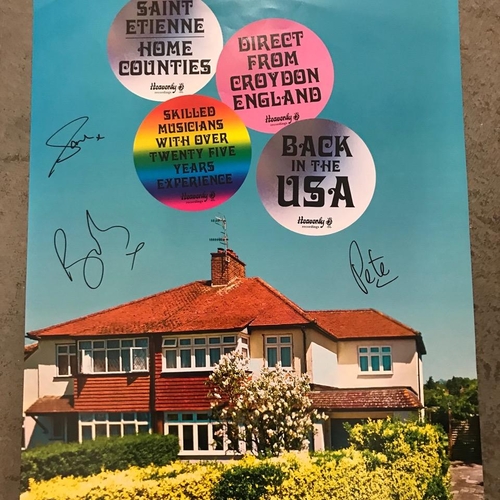 View full size US Tour Poster - signed