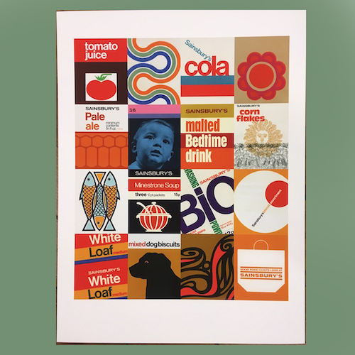 View full size Sainbury's Own Label Collage