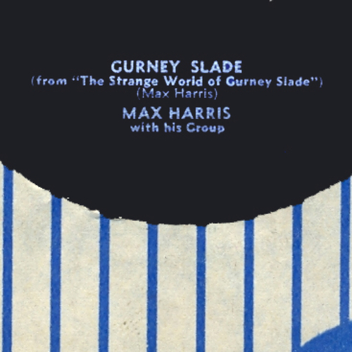 View full size cover Max Harris - Gurney Slade Theme