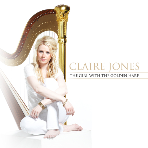View full size cover Claire Jones - The Girl with the Golden Harp