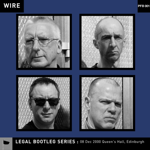 View full size cover Wire - 08 Dec 2000 Queen's Hall, Edinburgh