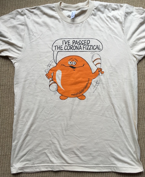 View full size Corona Fizzical Orange Tee