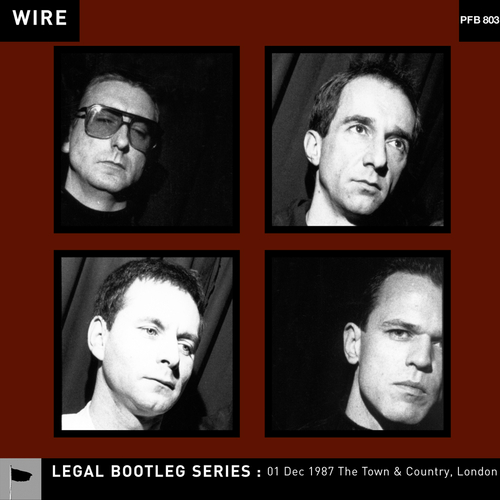 View full size cover Wire - 01 Dec 1987 The Town & Country, London