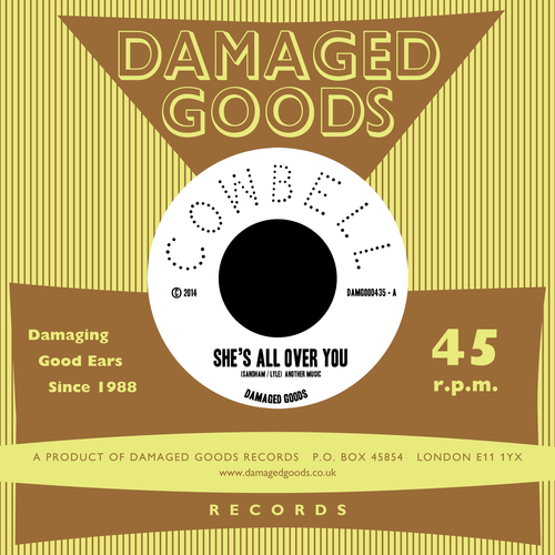 View full size cover Cowbell - She's All Over You