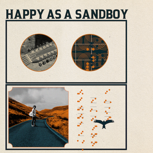 View full size cover Toby Hay - Happy as a Sandboy