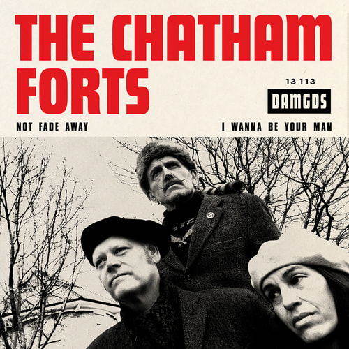 View full size Billy Childish, CTMF - Not Fade Away / I Wanna Be Your Man (BLACK VINYL)